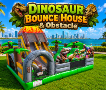 Dinosaur Bounce House & Obstacle (#25)