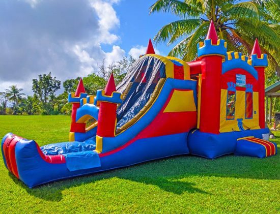 4in1 bounce house with slide