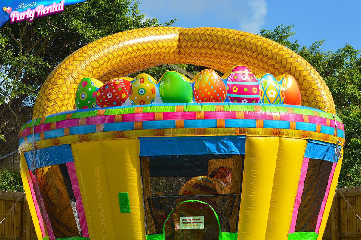 Easter Bunny Bounce House Mom S Party Rental