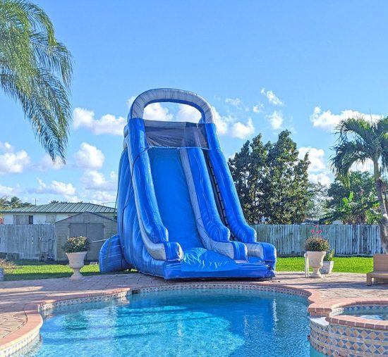 water slide rental in miami for pools