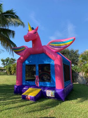 unicorn bounce house in miami FL
