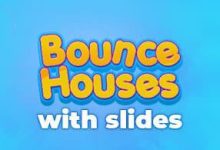 bounce houses with slides