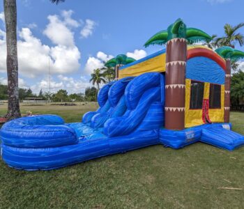 Tropical Bounce House Combo (C18)