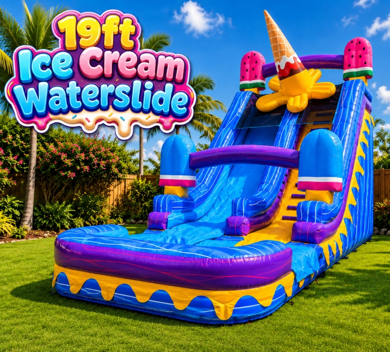 19ft Ice Cream Waterslide (S52)