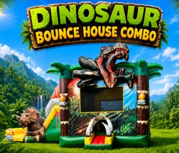 Dinosaur Bounce House Combo (C26)