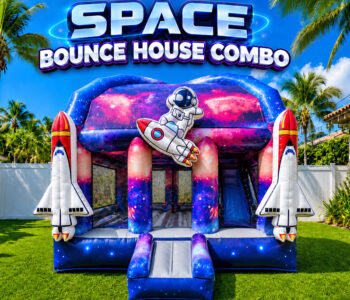 Space Shuttle Bounce House Combo