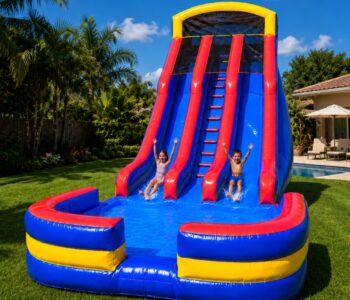 22ft Screamer Double-Lane Waterslide (S60)
