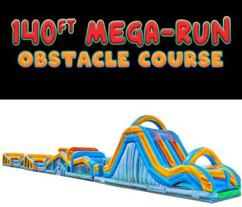 140ft Mega Run Obstacle Course