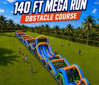 140ft Mega Run Obstacle Course