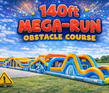 140ft Mega Run Obstacle Course