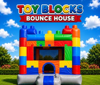 Toy Blocks Bounce House