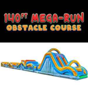 140ft Mega Run Obstacle Course