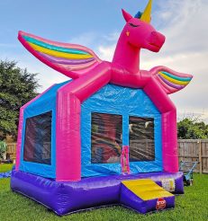 3D Unicorn Bounce House (B6)