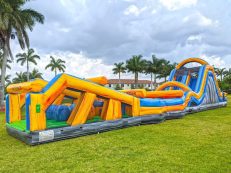 70ft Mega Run Obstacle Course (64+65)