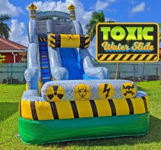 19ft Toxic Water Slide (S35)