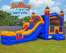 Melting Artic Bounce House Combo (C13)