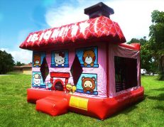 3D Hello Kitty Bounce House (B8)