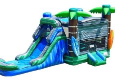 Hawaiian Bounce House Combo (C22)