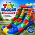 12ft Toy Blocks Waterslide (S57)